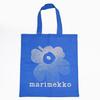 [Marimekko] Vankka Unikko Tote Bag, Unikko Fabric Bag, Women's, Blue, 93981 093981 580, Scandinavian Design [Parallel Import]