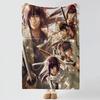 Game H-Hakuoki-I Throw Thick Comfort Flannel Quilt, Multi-scene Use Indoor Outdoor Daily Nap