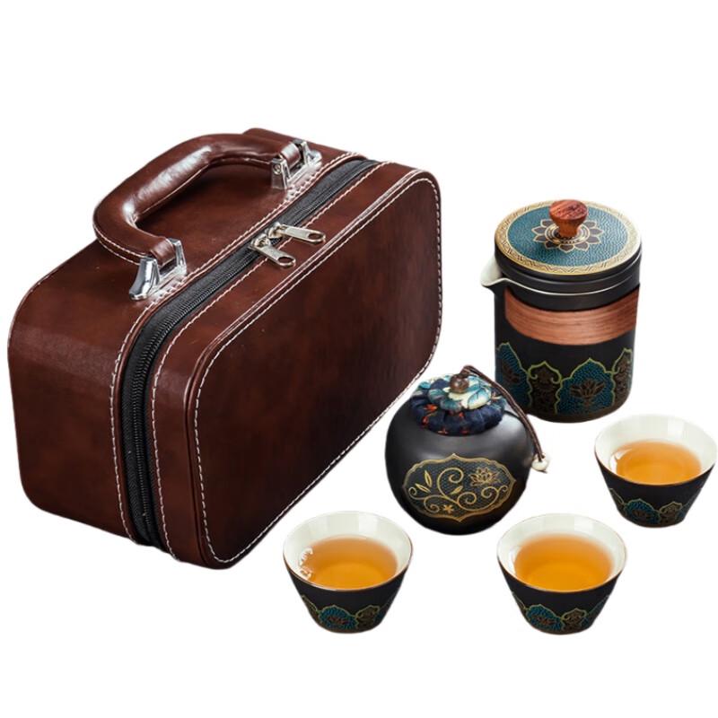 Qianxing Travel Ceramic Gongfu Tea Set