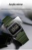 Sanda Retro Y2K Waterproof Square Wristwatch with Alarm - Unisex Multifunctional Design