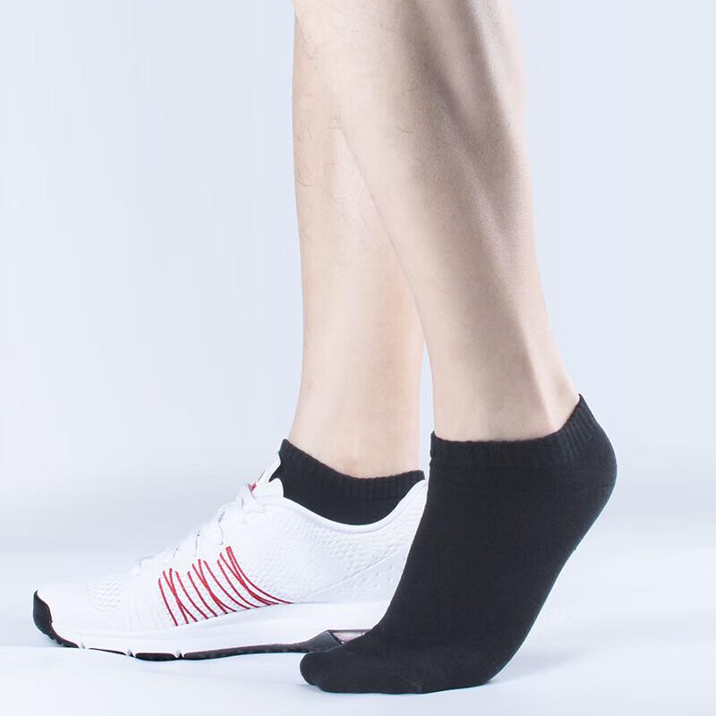 Hengyuanxiang Men's Cotton Casual Boat Socks 6-Pair Pack