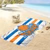 York Knicks Print Beach Towel, Large Soft Quick Dry Towel for Beach Camping Swimming