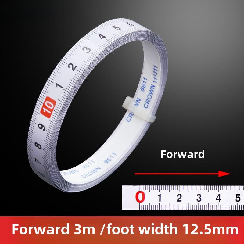 Self-Adhesive Metal Ruler Scale Sticker for Table Saws and Household Use