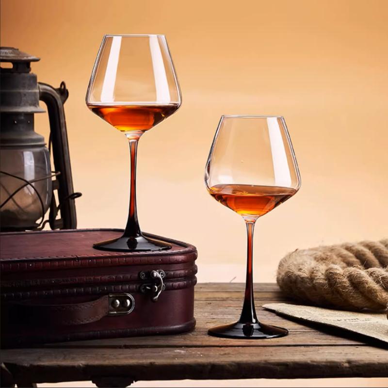 Set of 2 Camping Wine Glasses Transparency Glassware Champagne Glasses Home Brewery And Wine Making Barware Glass Cup