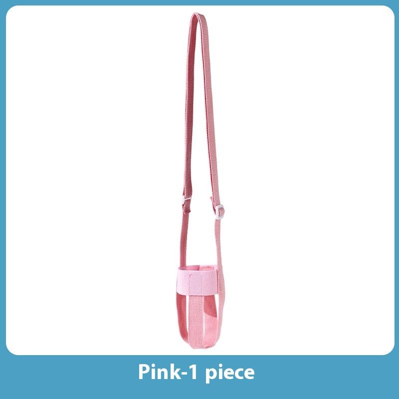Handheld Portable Crossbody Drawstring Adjustable Shoulder Strap Children Adult Insulated Cup Storage Bag