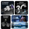 New AI Smart Glasses AI Translation 500W HD Camera 4K Shooting Image Bluetooth Call Recording Wireless Music Multifunctional Smart Sunglasses Unisex