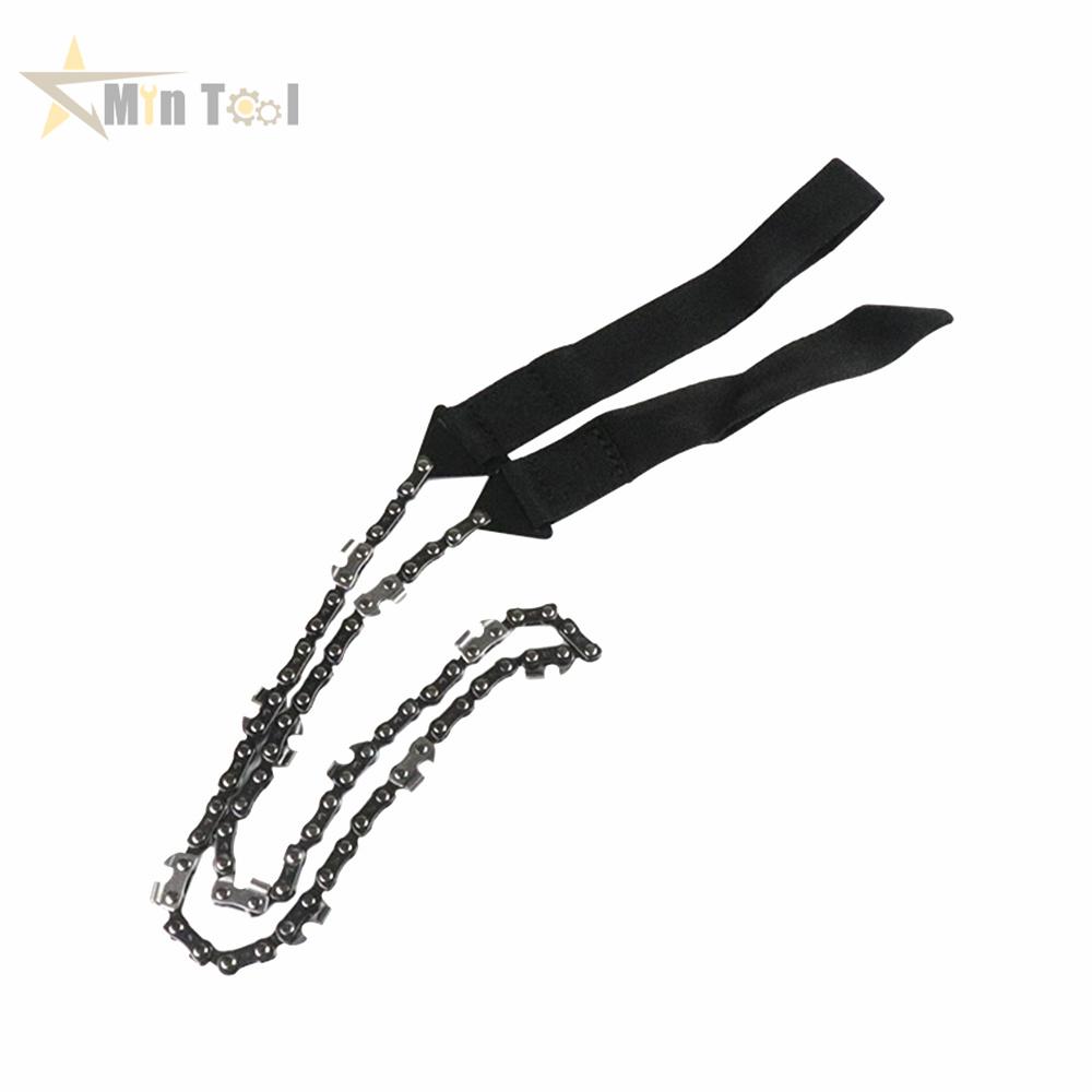 Hand-drawn Wire Saw Field Mountaineering Life-Saving Chain Saw Tool Multi-function Saw Chain Pocket Chain Saw Hand Tool