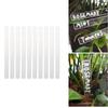 10PCS Quality Acrylic Plant Label Gardening Decoration Transparent Herb Sign Eco-Friendly DIY Plant Tag Garden