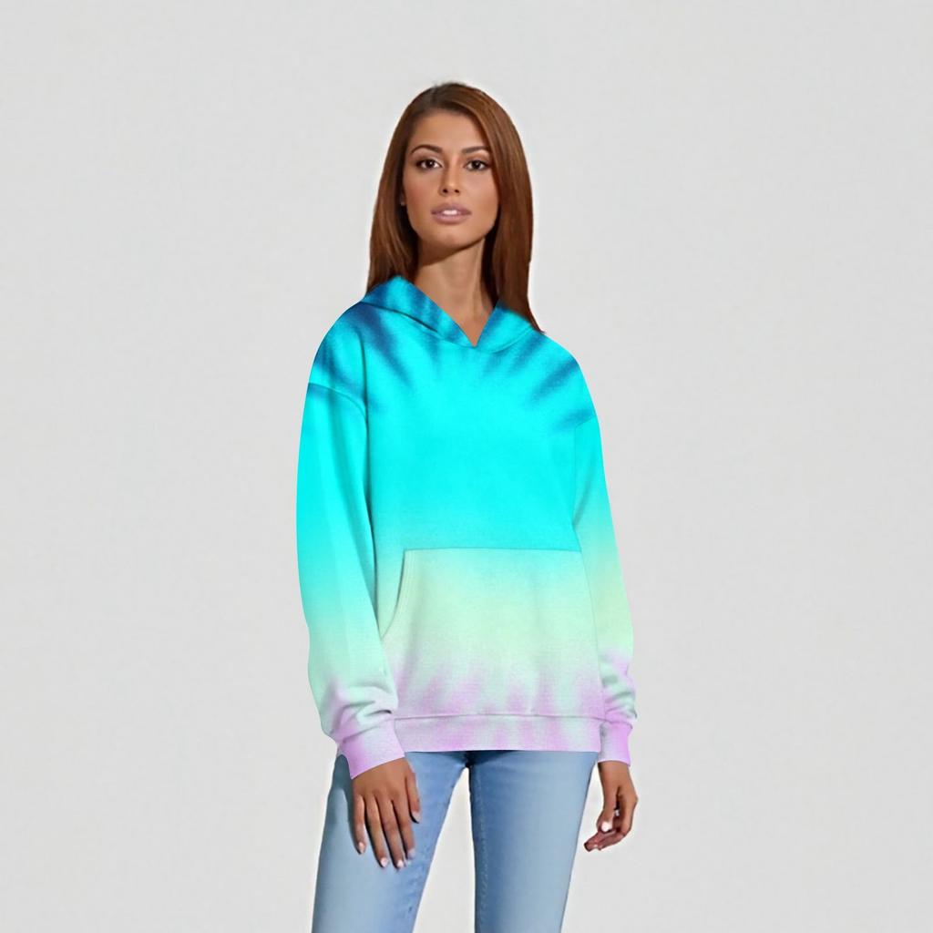 Women's Fashion Daily  Casual V-Neck Long Sleeve Printed Top