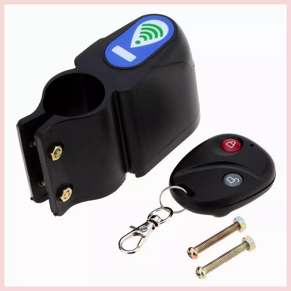 Smart ABS Bike Anti-Theft Alarm with Wireless Vibration Sensor and Remote Control