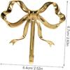 Bow Hook Wall Hanging Coat Hook Wall Peg Hook Sticky Wall Hooks Kitchen Hook Bowknot Wall Hook Vintage Wall Hooks Hat Hooks Bow Hanger Bowknot-Design