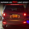 2Pcs LED Rear Bumper Reflector Light for Toyota Avensis Saloon Estate/Tourer Estima 2.4 Previa RAV4 Brake Warning Dynamic Lamp.