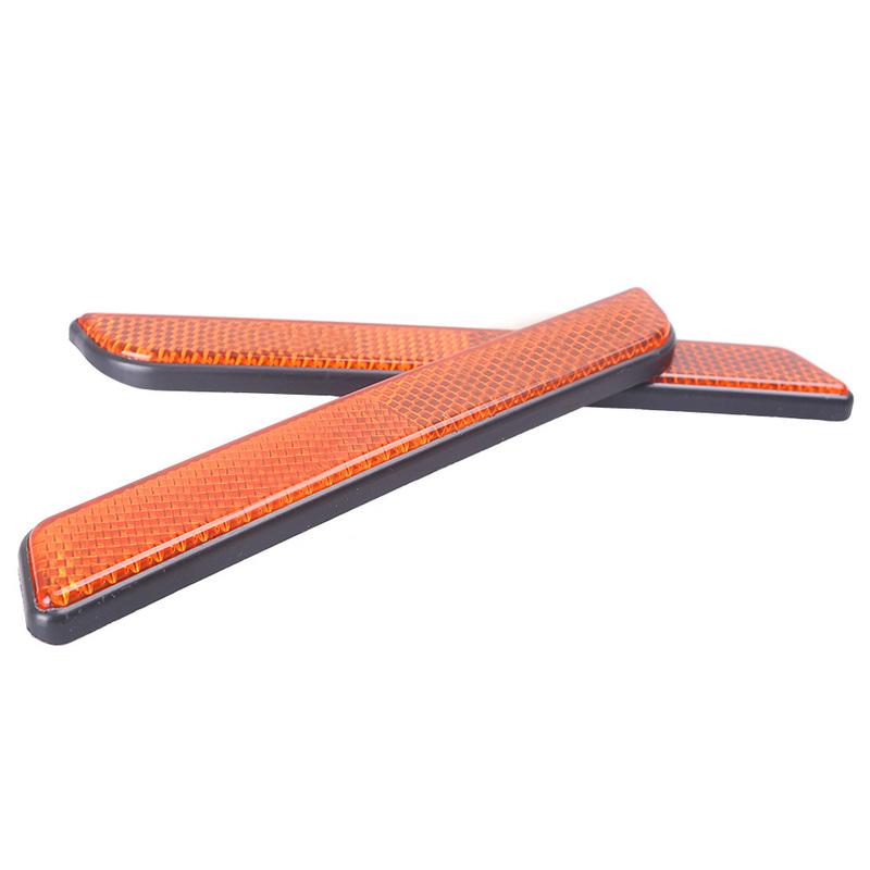 Motorcycle Front Fork Leg Reflectors For Harley Davidson Lower Legs Sliders Super Glide Universal 2Pcs
