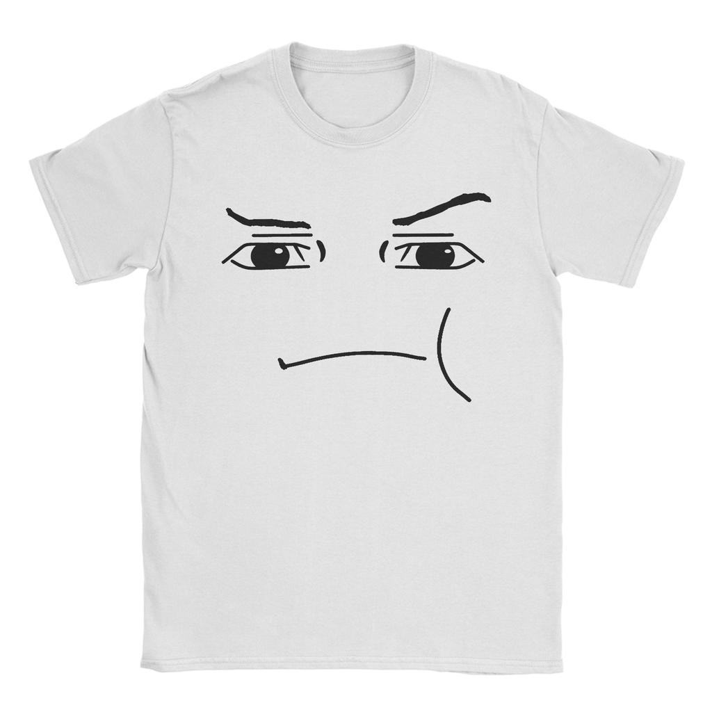 Novelty Funny Girl Robot Face Meme Tshirts For Unisex Unisex O Neck Pure Cotton T Shirts Short Sleeve Tees Plus Size Clothing
