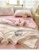 2026 New Cloud Feeling Puff Cotton Small Fresh Lace Bed Cover Bed Sheet Style Summer Quilt - Summer