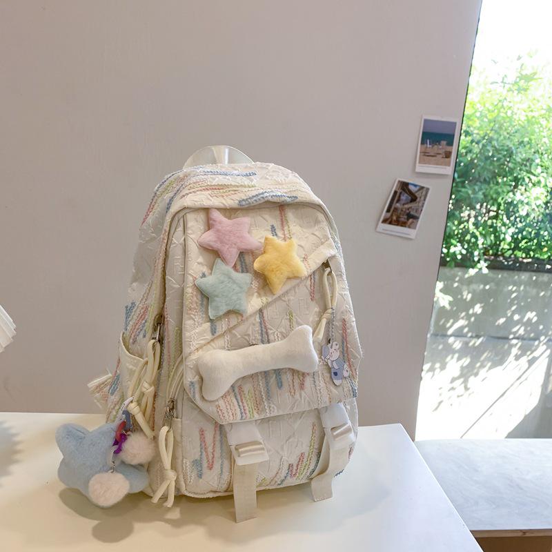 

Стильний корейський шкільний рюкзак 2024 для дівчат-підлітків: Милий, просторий рюкзак для старшокласників та учнів середньої школи