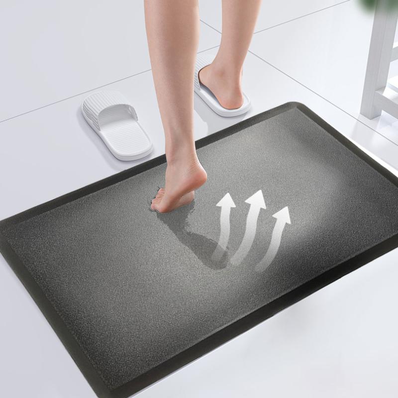 2025 Anti-Fatigue Thickened Kitchen Mat PVC Entryway Carpet Mat