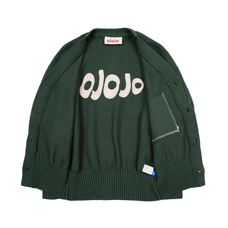 Ololo Ls Augustine Cardigan - Green