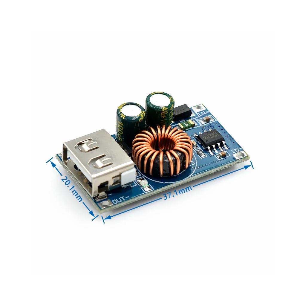USB DC Step-Down Module 12V 24V To QC2.0 QC3.0 Fast Charge Mobile Phone Charging Board For Apple Huawe FCP Quick Charger