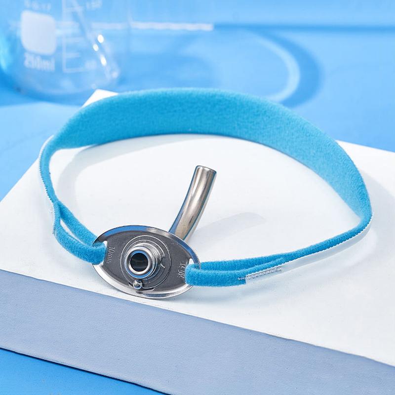 1 Stück Medizinischer Trachealkatheter Ultra-weiches Fixier-Tracheotomierohr-Band Weiche Schwamm-Nackenstütze Tracheostomie-Fixierband Halter
