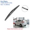 3PCS For Chery COWIN C3R 2015-2019 22"+17"+12" Front Rear Wiper Blades Windshield Windscreen Window Cutter Accessories 2015 2016 2017 2018 2019