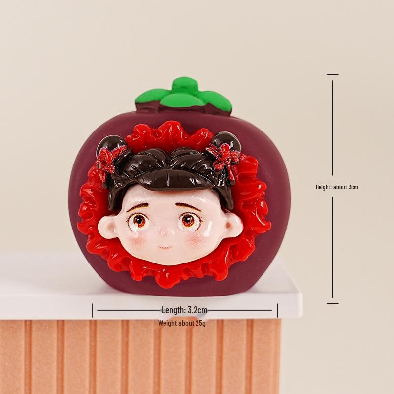 

Nezha Mengli Series DIY Cute Figurine Blind Box - Small Desktop Ornament