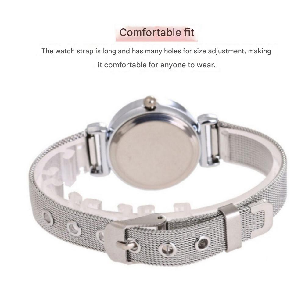 Women's Simple Metal Wristwatch