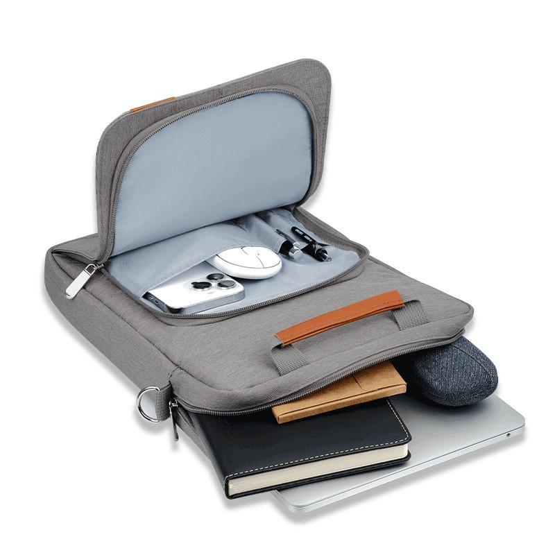 13-inch Laptop Sleeve Bag IPad Air Pro With Adjustable Strap Water-Resistant Shockproof Shoulder Men Women