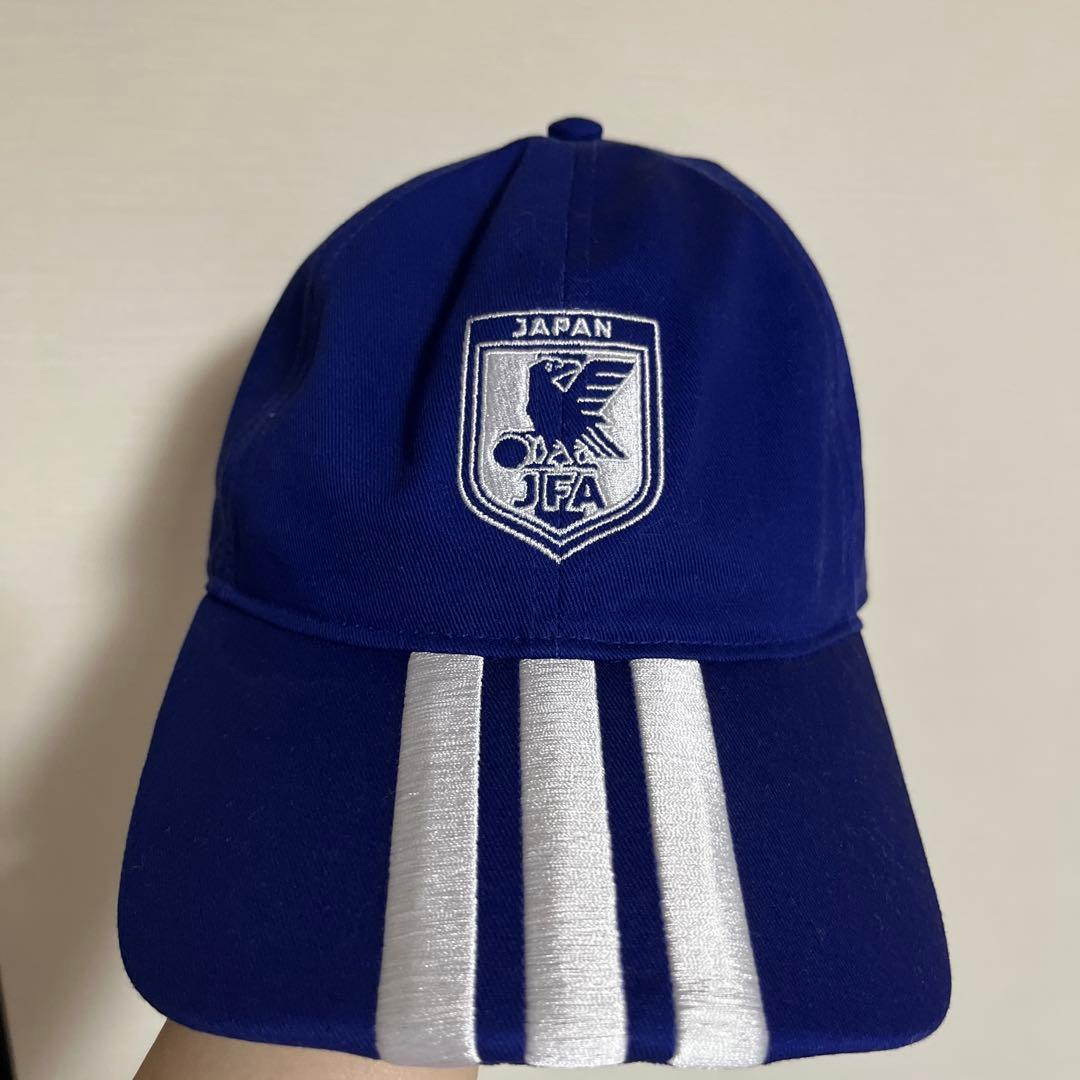 Used adidas Japan National Soccer National Team Cap JFA