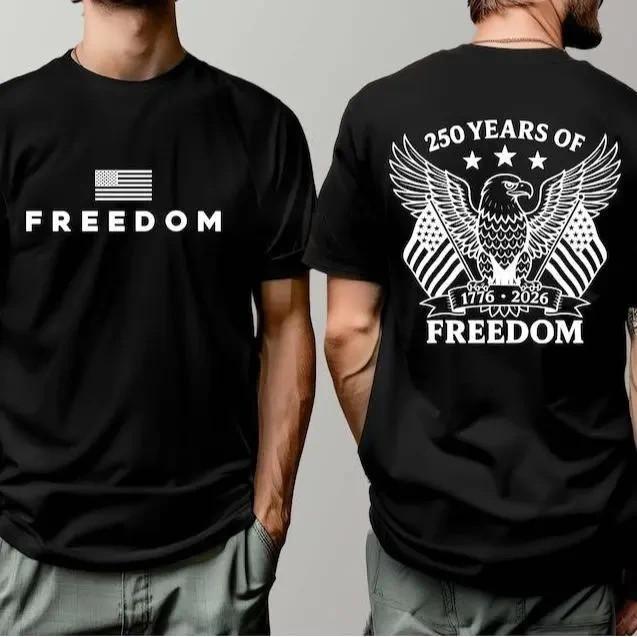 America 250th Anniversary Shirt, Celebrate Our 250th Anniversary T-shirt L