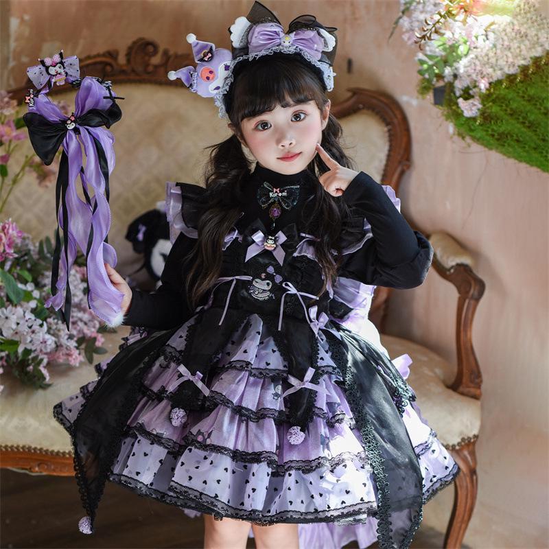 

Сукня Лоліта Куромі 2025 Чотири Сезони для Дівчаток - Малі та Середні Розміри 130 cm