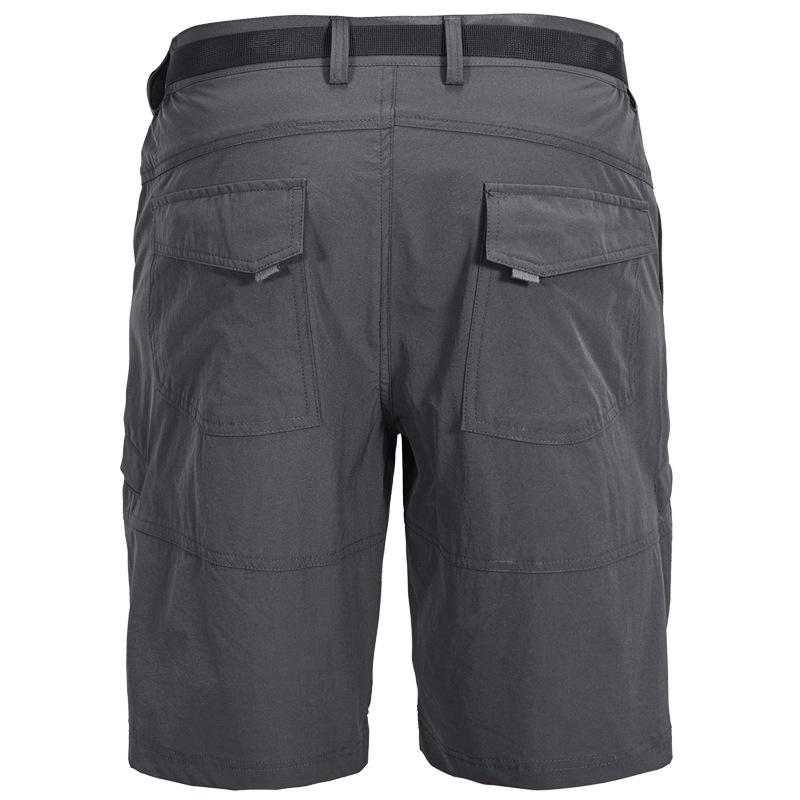 Men's Multi Pocket Quick Drying Shorts, Training Pants, Oversized Casual, Four Sided Elastic, Quick Drying Hiking Pants