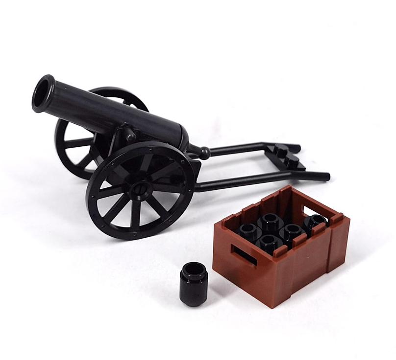 WW2 Military Outpost Scene MOC Building Block Set Soldier Lookout Drone Cannon Car Base Scale Model Kit Weapon Gun Launcher Toy Gift Present K057