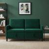 Storage Sofa in Dark Green 152 x 78 x 87 cm Polyester