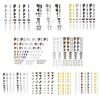 Metal Zips Repair Set Zippers Repair Tool Insertion Pin Zippers Bottom Zippers Stopper For Sewing Clothing Jackets