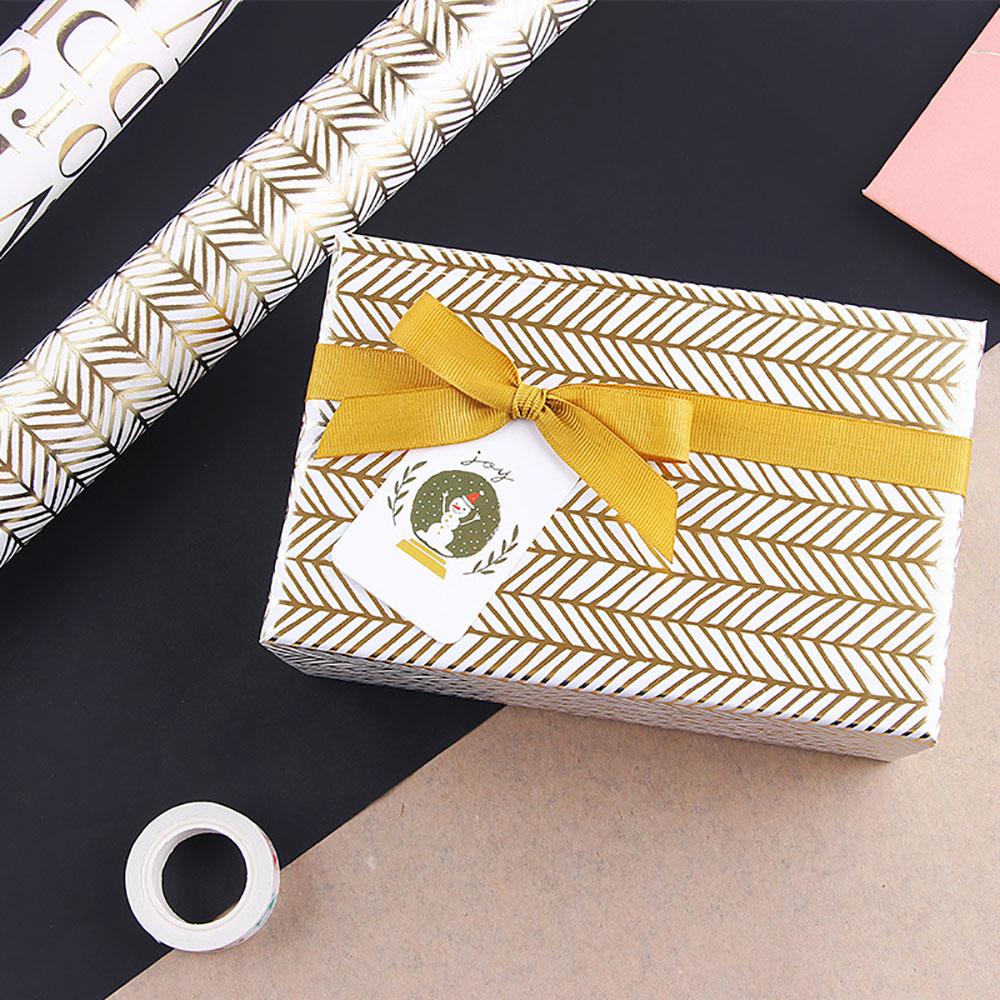 50x70cm Bronzing Gift Wrapping Paper Gold Polka Dots Birthday Valentine's Day Bouquet Gift Packaging Paper DIY Decoration Paper