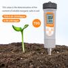 Smart Tuya Soil EC Meter Bluetooth Soil Conductivity Tester Temperature TDS CF Analyzer for Hydroponics Planting Garden Farmland