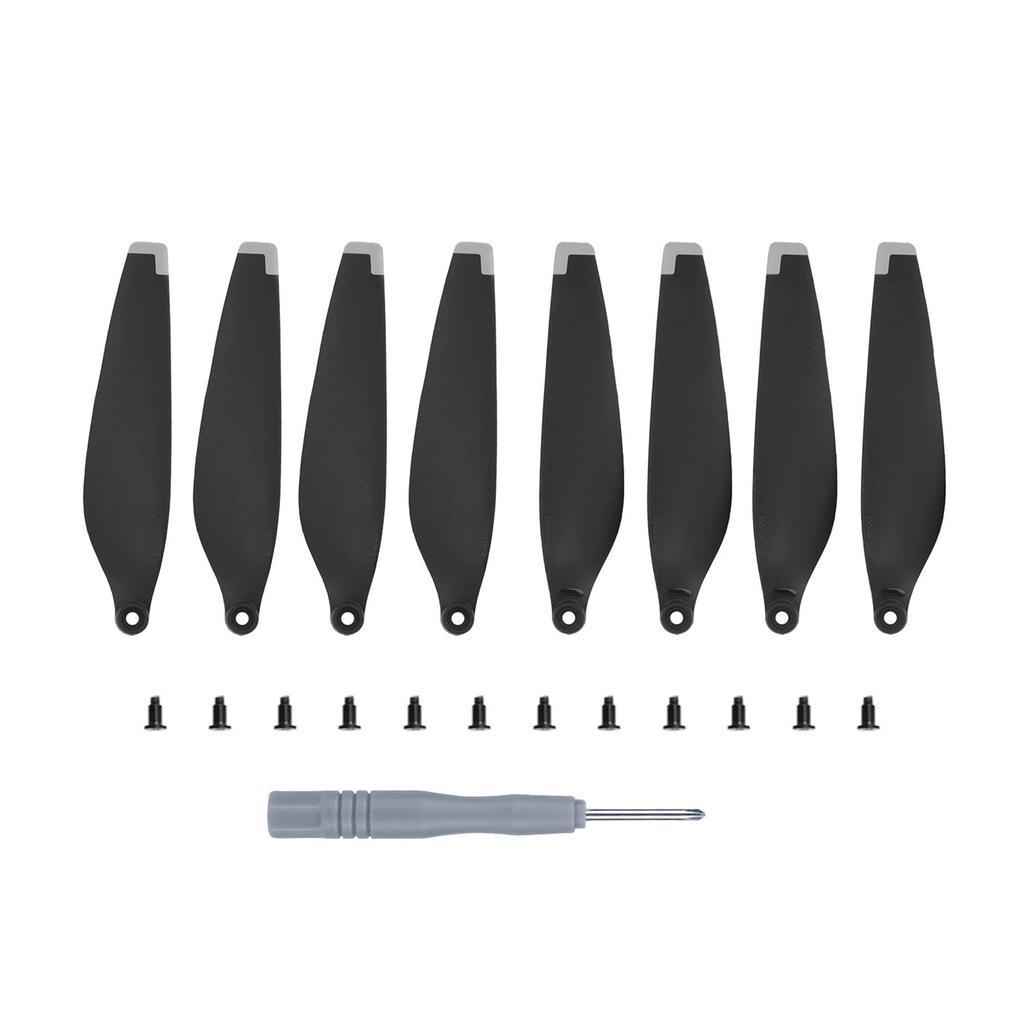 8pcs Propeller Replacement Wing Blade with Screw Accessories Propeller Blade Spare Parts Light Weight Low-Noise for DJI Mini 3
