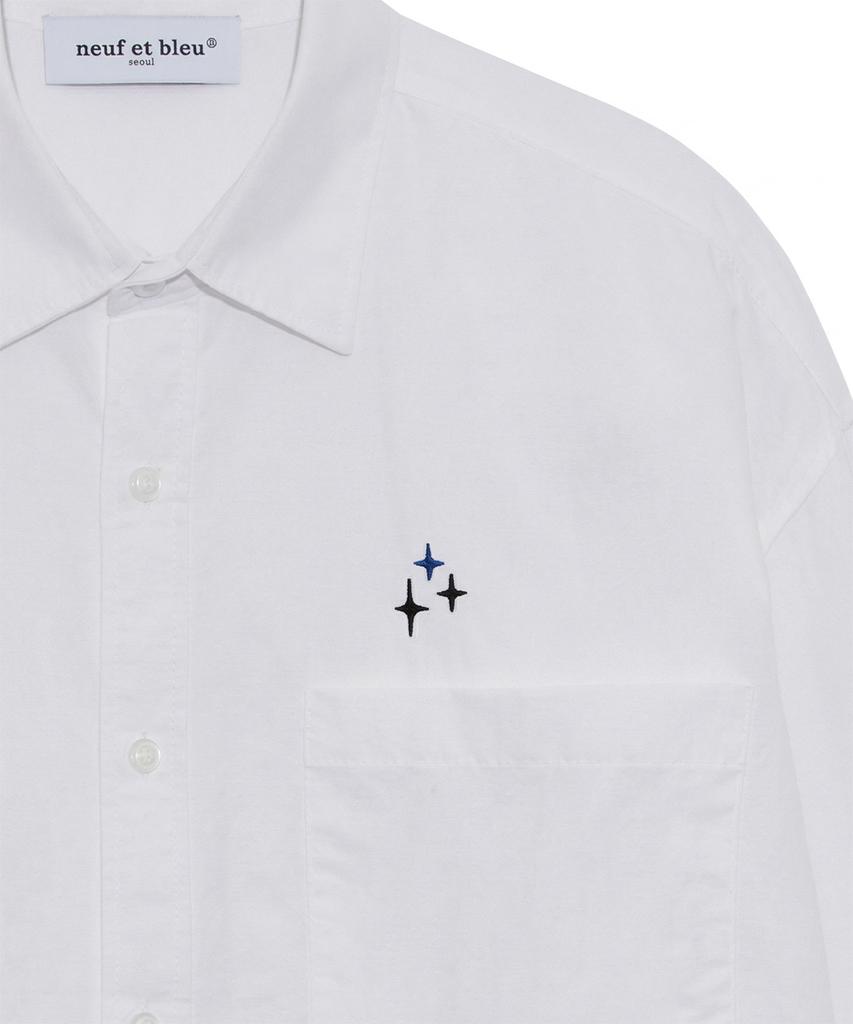 Nupeuebeullu Neb Nylon Shirts (White)