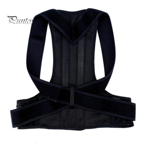 

Пояс для коррекции осанки, поддерживающий поясничный отдел спины, плечевой бандаж, носилки для шеи, тренировочный крючок и петля, предотвращающий горбатость, несколько дышащих ремней L чёрный