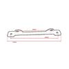 Motorcycle modification spotlight bracket LED light auxiliary fog light bracket for Triumph 1050 Tiger 1050SE 2006-2012