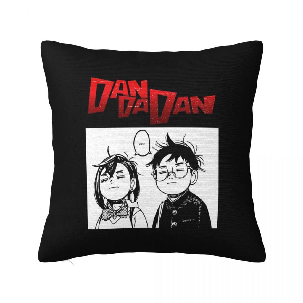Dandadan Anime Manga Quadratischer Kissenbezug Kissenhülle Kissenbezug Überwurf-Kissenbezug für Zuhause Schlafzimmer Auto