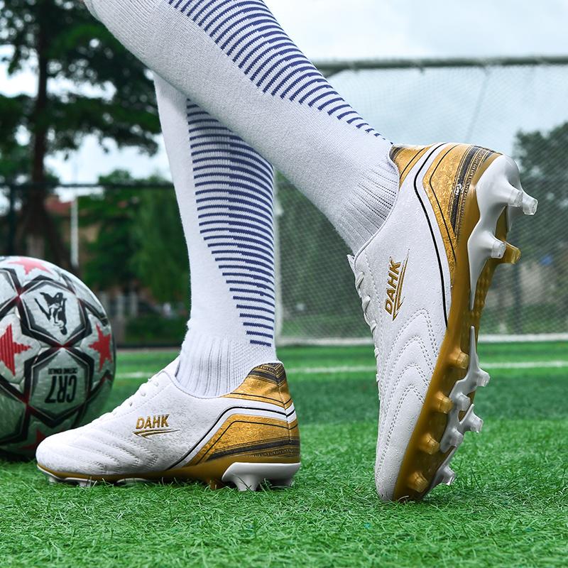 32-47 Herren/Damen Fußballschuhe Gummi Weiche Sohle Kurze Nägel Kunstrasen Jugend Kinder Fußballschuhe