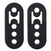 2Pcs Rubber Rubber  Exhaust Hanger 4 Holes High Density Rubber Muffler Hanger  Automobile