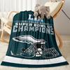 Eagle Sports Philadelphia Spirit Blankets are suitable for living rooms, bedrooms, camping, and other places, making them an ideal choice for gifts.
