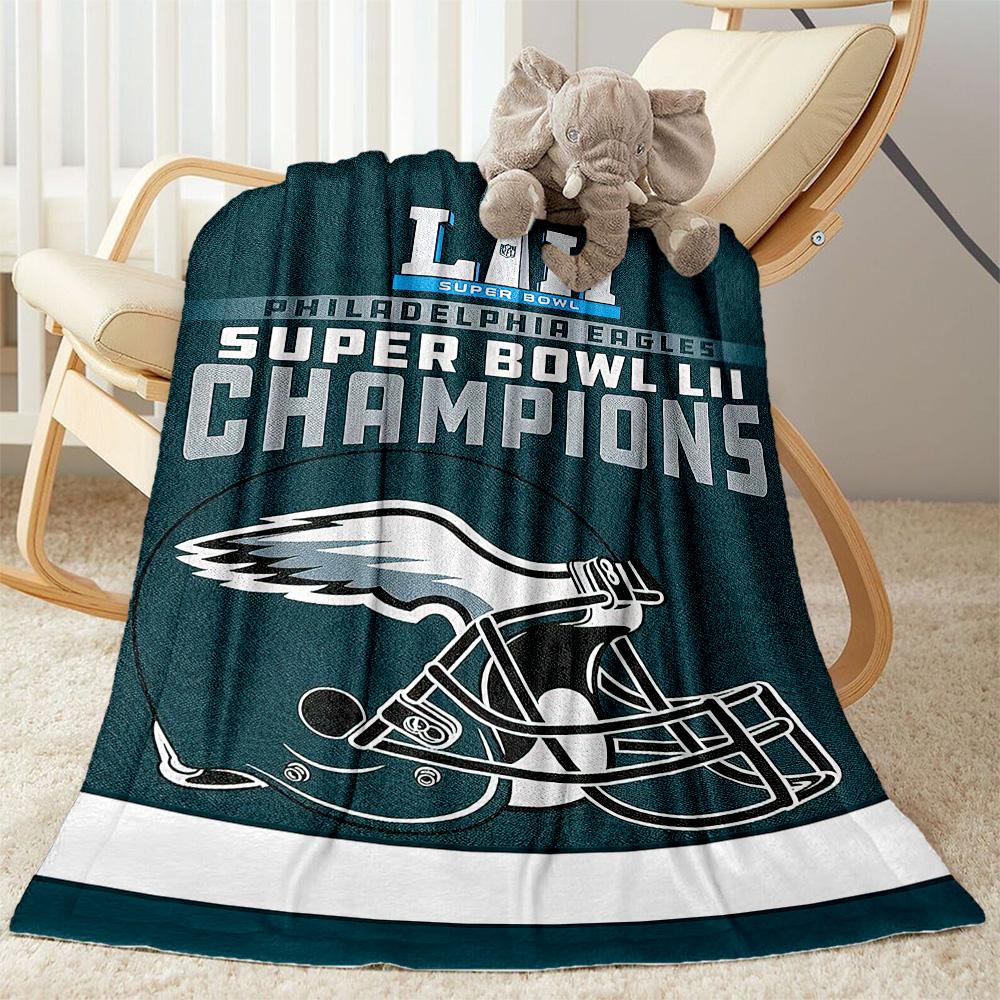 Eagle Sports Philadelphia Spirit Blankets are suitable for living rooms, bedrooms, camping, and other places, making them an ideal choice for gifts.
