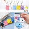 Tragbarer Mini-Kamera-Schlüsselanhänger Metall-Schlüsselring Dekorative 3D-Druck-Kamera-Anhänger Vielseitiger Leichter Taschen-Hänge-Schmuck