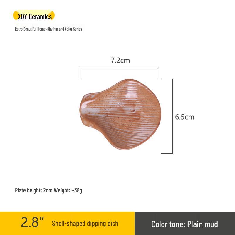 ZISIZ Vintage High-Temperature Ceramic Condiment Dish