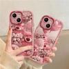 Strawberry Bear Apple 13 Mobile Phone Case iPhone15promax12/14 All-inclusive XS/XR/7p/8pro Anti-fingerprint