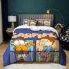 Cartoon 3D Digital printing G-Garfield Duvet Cover Set Bedding Set For Kids Adults Single Double Large Sizes Bedroom Decor 2/3pc
